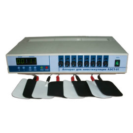 Аппарат для электромиостимуляции АЭСТ-01 восьмиканальный. фото 1